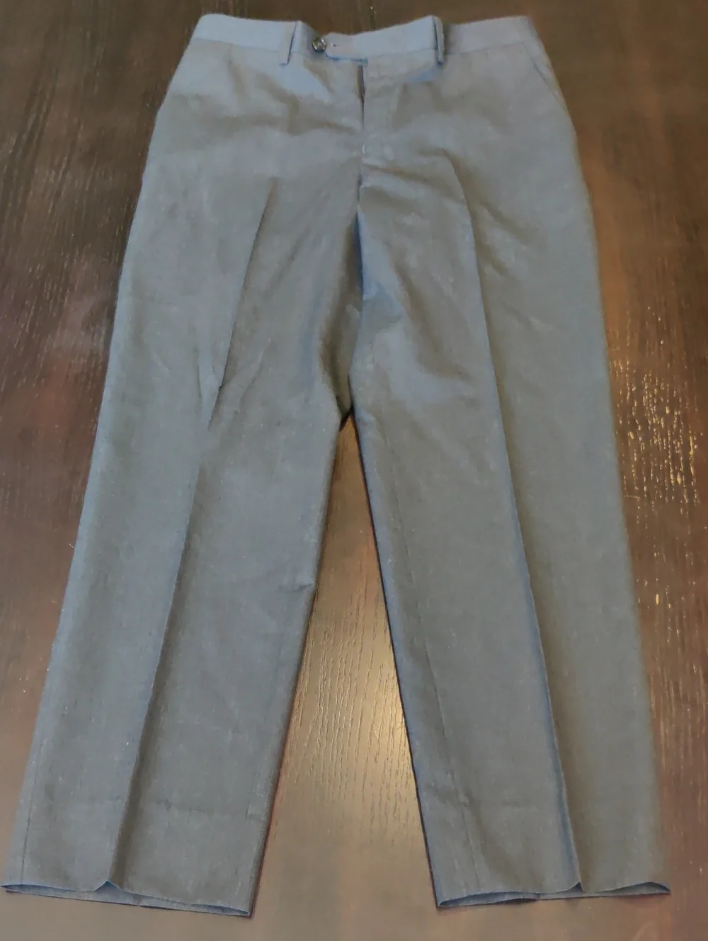 Ralph Lauren Light Gray Pleated Dress Pants for Kids 20R